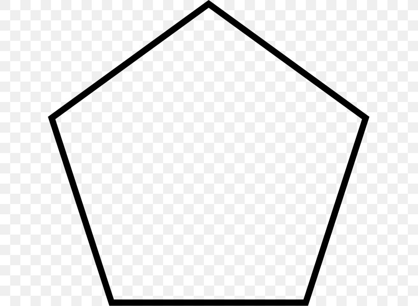 Regular Polygon Regular Polytope Pentagon Geometry, PNG, 631x600px, Regular Polygon, Area, Black, Black And White, Geometry Download Free