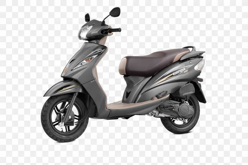 Scooter Car TVS Wego TVS Scooty TVS Motor Company, PNG, 2000x1335px, Scooter, Automotive Design, Brake, Car, Combined Braking System Download Free