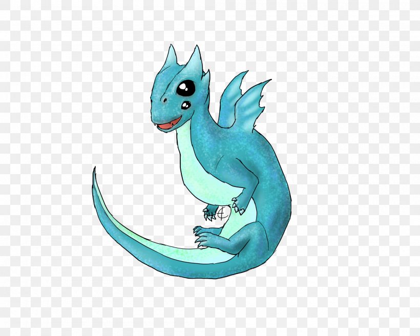 Animated Cartoon Animal Turquoise, PNG, 2000x1600px, Cartoon, Animal, Animal Figure, Animated Cartoon, Dragon Download Free