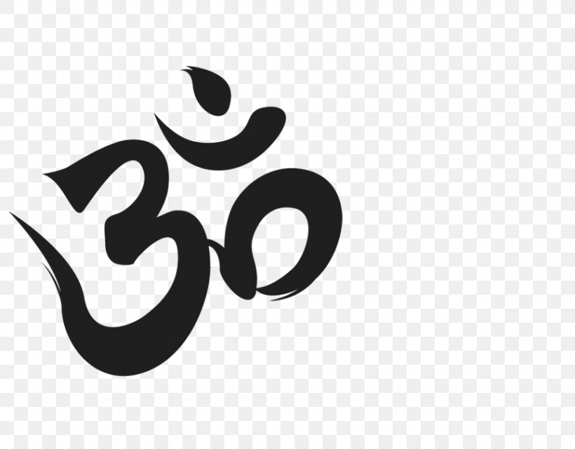 Om Symbol Meaning Definition Yoga, PNG, 864x675px, Symbol, Black And White, Brand, Hinduism, Logo Download Free