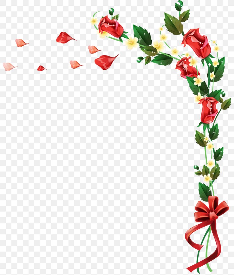 Rose Decorative Arts Clip Art, PNG, 800x962px, Rose, Animated Film, Art, Branch, Christmas Decoration Download Free