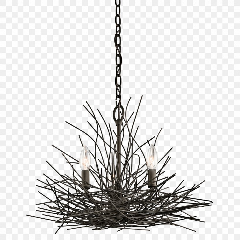 Chandelier Light Fixture Lighting Pendant Light, PNG, 1200x1200px, Chandelier, Black And White, Branch, Ceiling, Ceiling Fixture Download Free