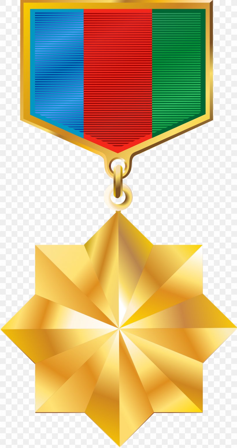 Baku Qizil Ulduz Medal National Hero Of Azerbaijan Order, PNG, 1200x2270px, Baku, Award, Azerbaijan, Azerbaijani Flag Order, Gold Download Free