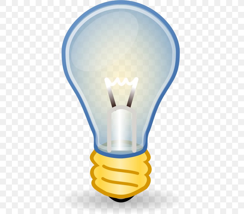 Incandescent Light Bulb Lamp Clip Art, PNG, 421x719px, Light, Color, Drawing, Electric Light, Electricity Download Free