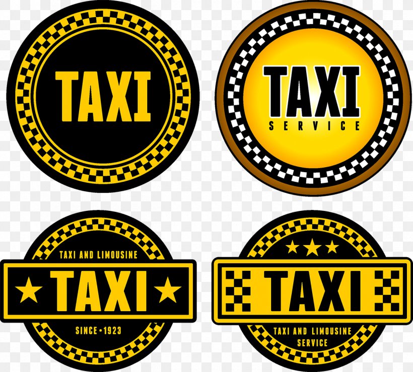 Taxi Yellow Cab Logo, PNG, 1300x1173px, Taxi, Area, Brand, Decal, Emblem Download Free