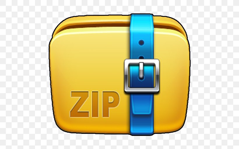 Zip RAR Computer File File Format, PNG, 512x512px, Zip, Archive File, Blue, Brand, Css Sprites Download Free