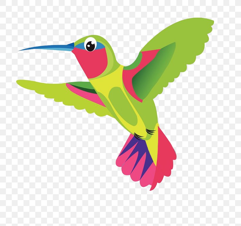 Hummingbird, PNG, 768x768px, Hummingbird, Art, Beak, Bird, Cartoon Download Free