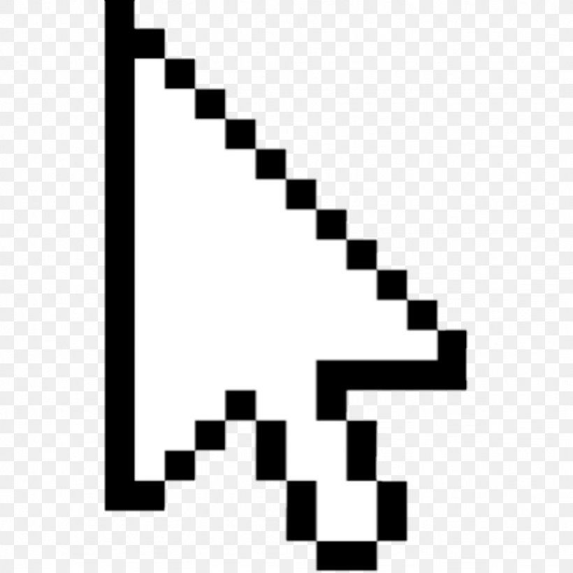Computer Mouse Pointer Cursor Clip Art, PNG, 1024x1024px, Computer Mouse, Black, Black And White, Button, Computer Component Download Free