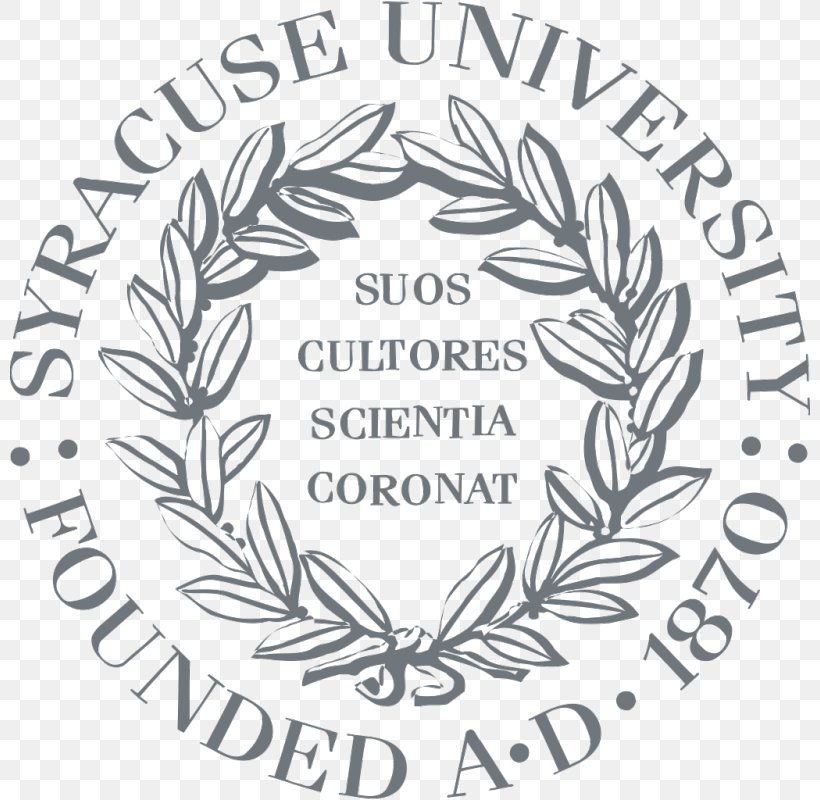 Syracuse University Logo Area M Brand, PNG, 800x800px, Syracuse University, Area, Area M, Black And White, Brand Download Free