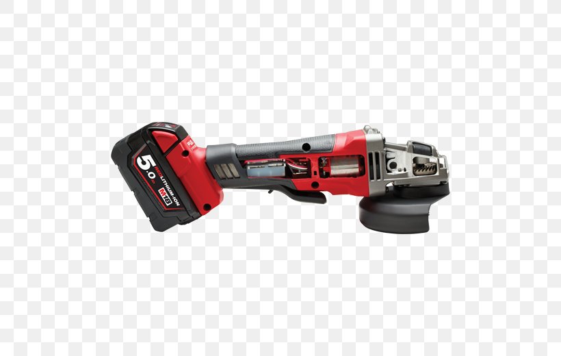 Angle Grinder Grinding Machine Milwaukee Electric Tool Corporation Cordless, PNG, 520x520px, Angle Grinder, Augers, Automotive Exterior, Battery, Cordless Download Free
