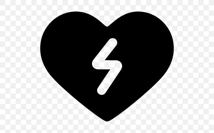 Automated External Defibrillators Symbol Clip Art, PNG, 512x512px, Automated External Defibrillators, Black And White, Defibrillation, Heart, Logo Download Free