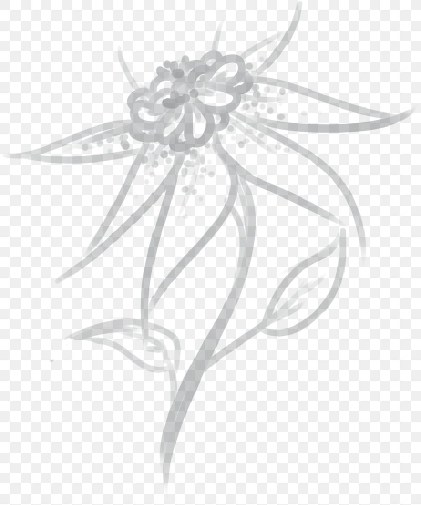 Floral Design Drawing Monochrome, PNG, 814x982px, Floral Design, Artwork, Black And White, Branch, Drawing Download Free