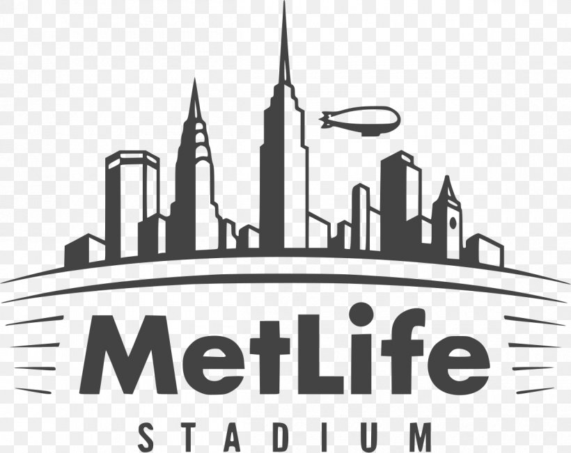MetLife Stadium NFL New York Giants Vector Graphics, PNG, 1200x953px, Metlife Stadium, Black And White, Brand, City, East Rutherford Download Free