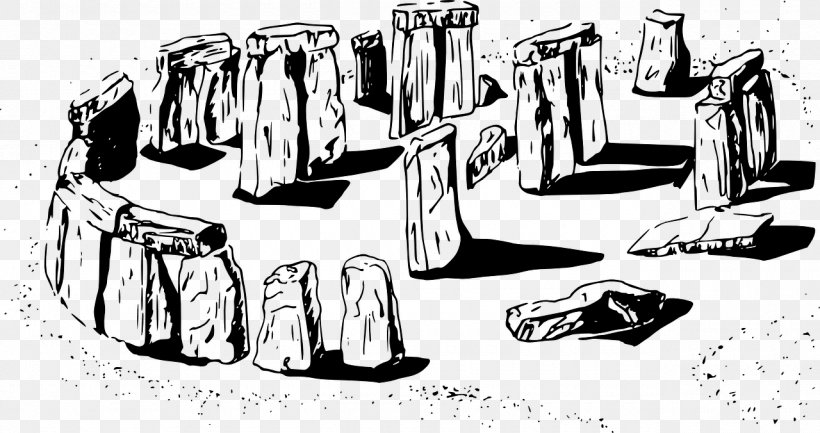 Stonehenge Clip Art, PNG, 1280x676px, Stonehenge, Artwork, Auto Part, Automotive Design, Black And White Download Free