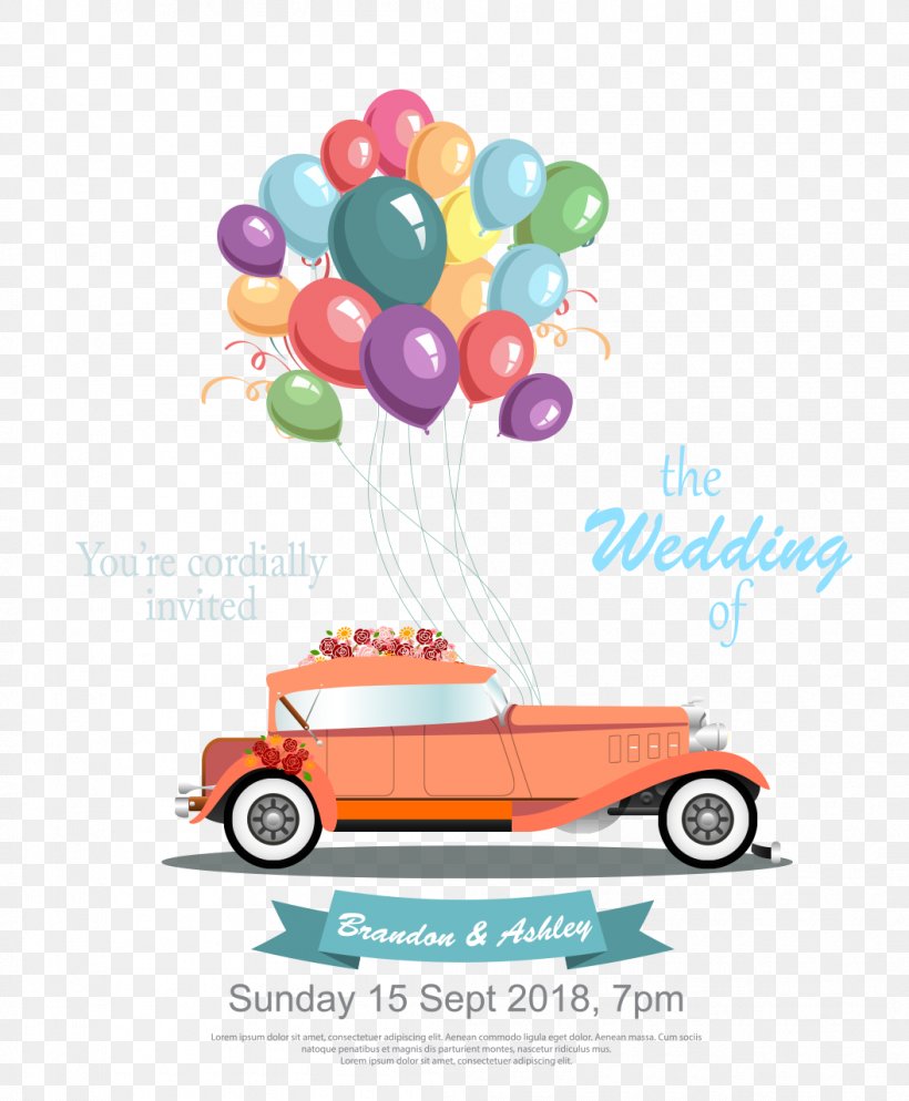 Car Marriage, PNG, 1055x1280px, Car, Balloon, Cartoon, Drawing, Illustration Download Free