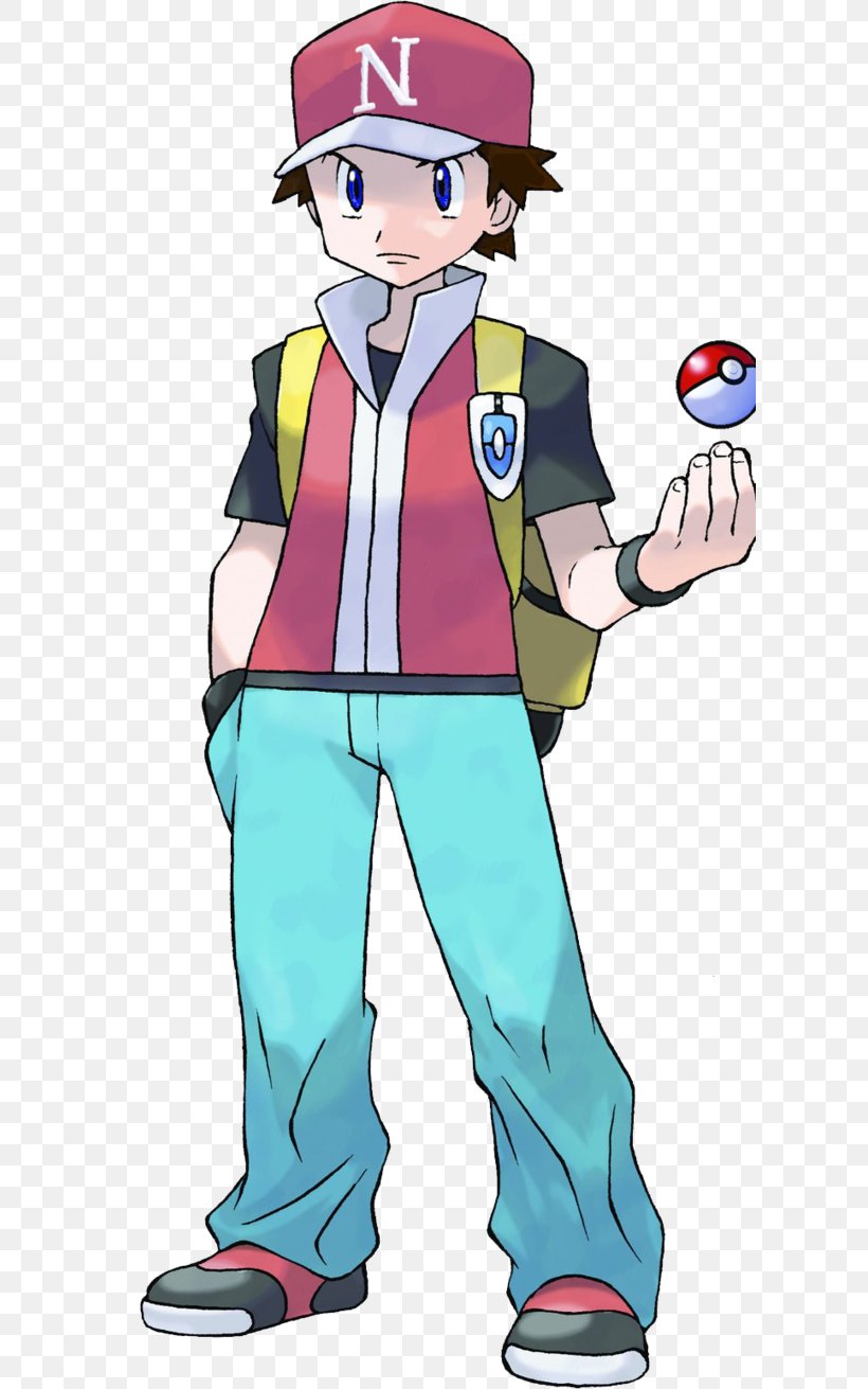 Pokémon Red And Blue Pokémon FireRed And LeafGreen Pokémon Black 2 And White 2 Pokémon X And Y, PNG, 609x1311px, Red, Art, Boy, Character, Clothing Download Free