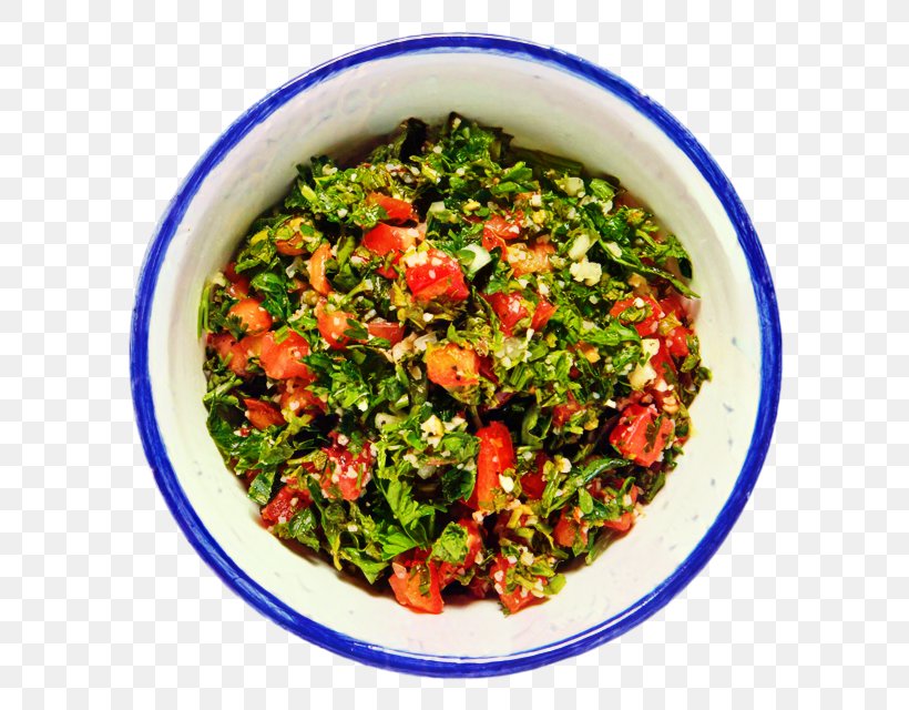 Tabbouleh Fattoush Vegetarian Cuisine Israeli Salad Gyro, PNG, 640x640px, Tabbouleh, Baba Ghanoush, Chimichurri, Cuisine, Dish Download Free