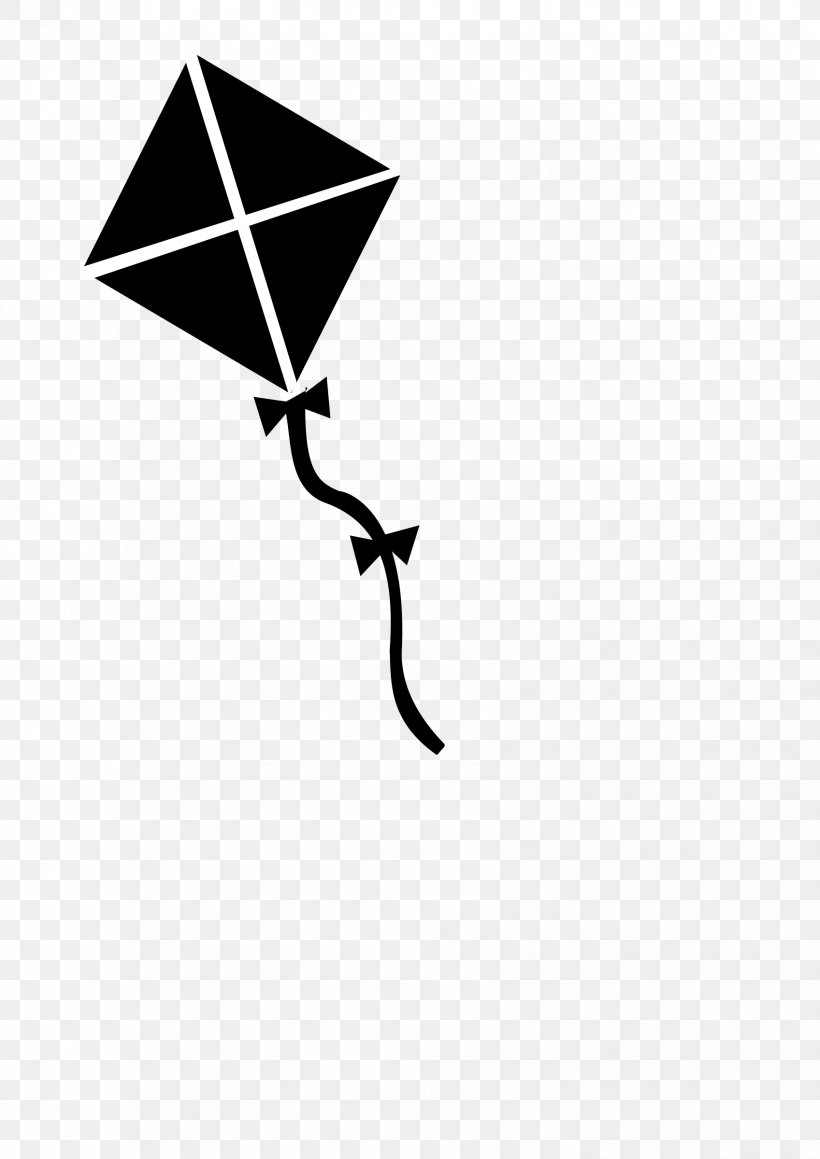Kite Clip Art, PNG, 1697x2400px, Kite, Area, Black, Black And White, Color Download Free