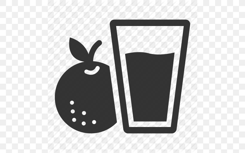 Orange Juice Smoothie Iced Tea Apple Juice, PNG, 512x512px, Juice, Apple Juice, Black And White, Brand, Drink Download Free