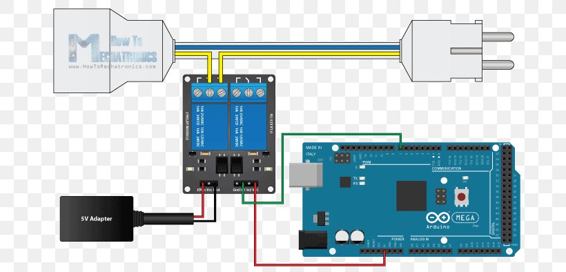Arduino Relay Wiring Electronic Circuit Electrical Switches, PNG