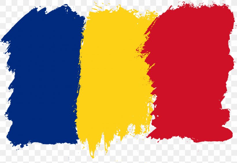 Flag Of Romania Gold'N'Roll Brush, PNG, 2000x1380px, Flag, Brush, Flag Of Romania, Information, Painting Download Free