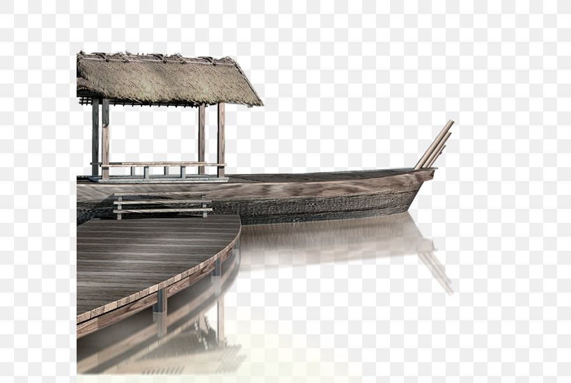 Ink Wash Painting Chinoiserie Watercraft, PNG, 600x550px, Ink Wash Painting, Birdandflower Painting, Cartoon, Chinoiserie, Floor Download Free