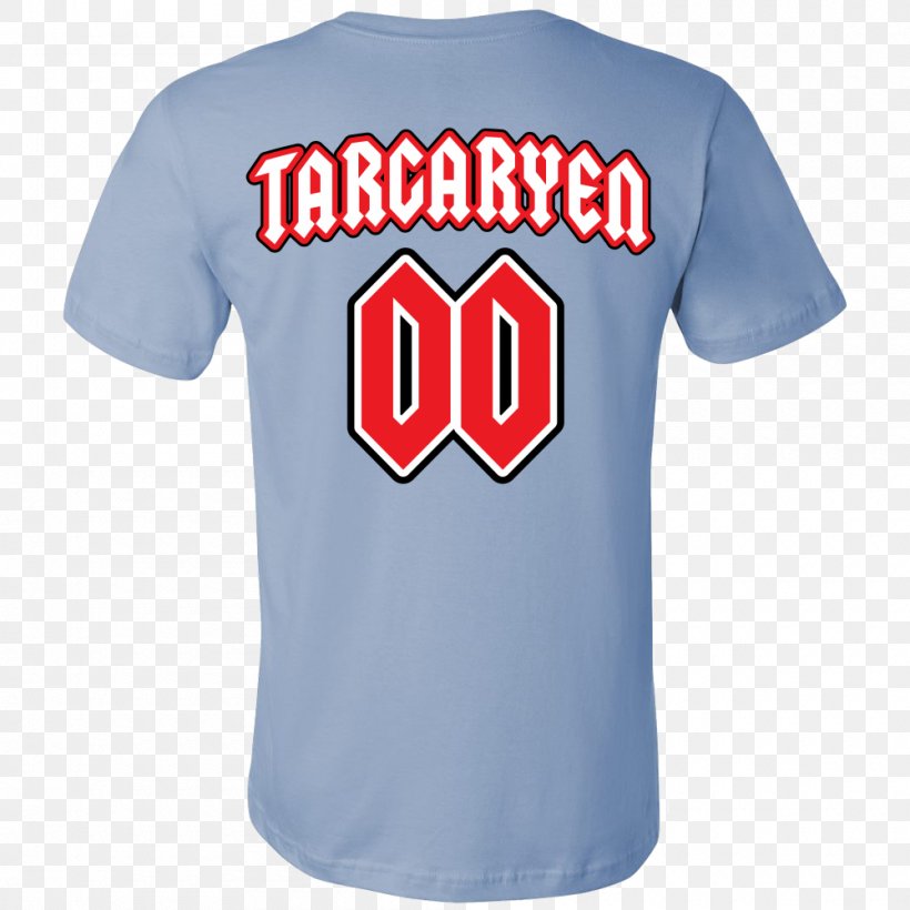 T-shirt Sleeve Sports Fan Jersey Clothing, PNG, 1000x1000px, Tshirt, Active Shirt, Blue, Brand, Clothing Download Free