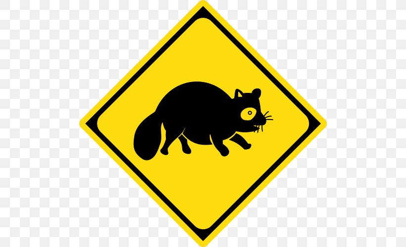 Traffic Sign Road Warning Sign School Zone, PNG, 500x500px, Traffic Sign, Area, Car, Carnivoran, Cat Download Free