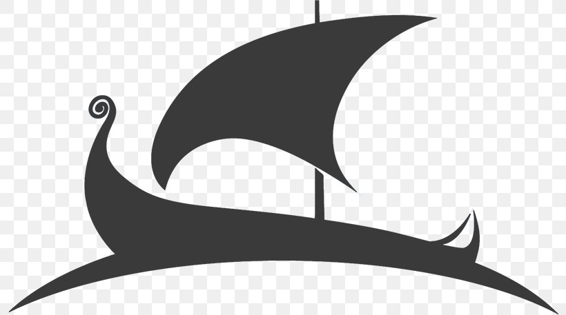 Viking Ships Longship Clip Art, PNG, 800x457px, Viking Ships, Art, Beak, Black And White, Crescent Download Free