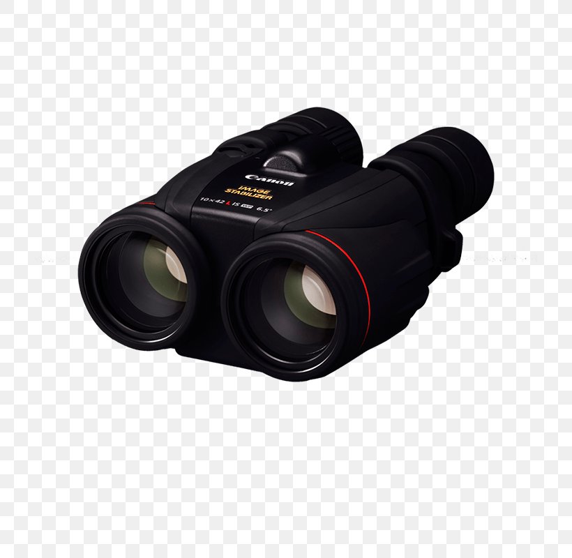 Canon L IS WP 10x42 Image Stabilization Image-stabilized Binoculars, PNG, 800x800px, Canon, Binoculars, Camera, Camera Lens, Hardware Download Free