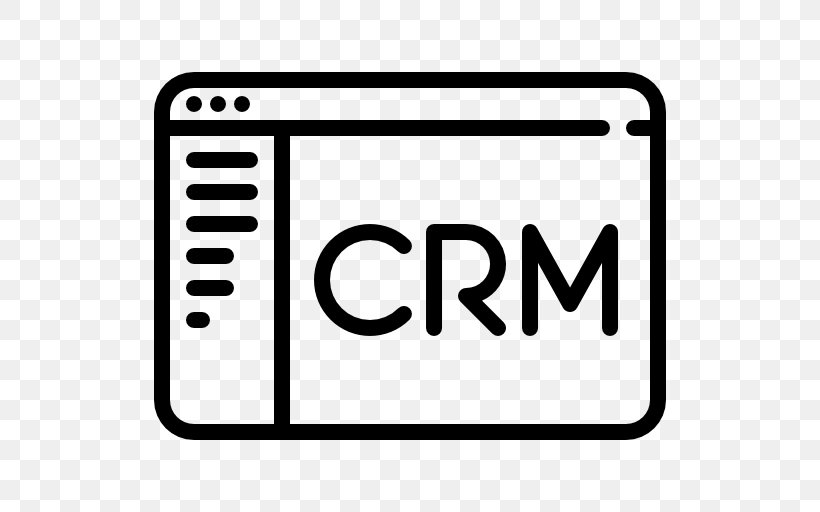 Customer Relationship Management Business Marketing Sales, PNG, 512x512px, Customer Relationship Management, Accounting Software, Area, Black, Black And White Download Free