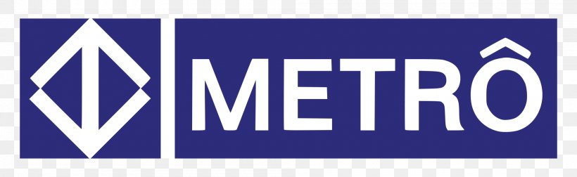 São Paulo Metro Logo Rapid Transit Brand, PNG, 2000x615px, Logo, Area, Banner, Blue, Brand Download Free