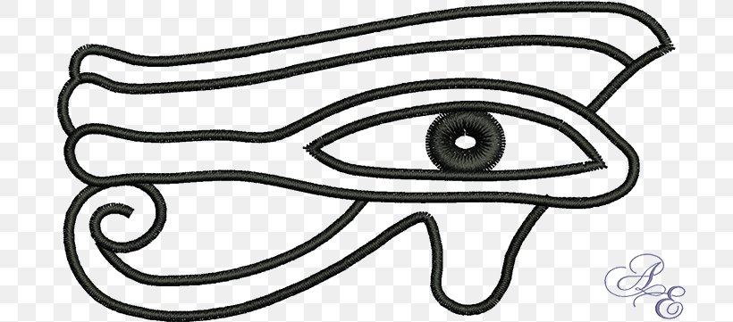 Eye Of Horus Isis Ankh Egyptian, PNG, 722x361px, Eye Of Horus, Ankh, Auto Part, Black And White, Color Download Free