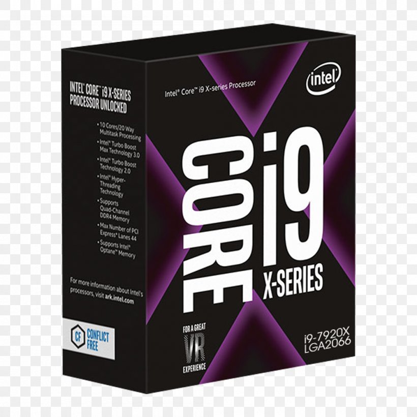 List Of Intel Core I9 Microprocessors LGA 2066 Intel Core BX80673I Gulftown, PNG, 1000x1000px, Lga 2066, Brand, Central Processing Unit, Gulftown, Intel Download Free