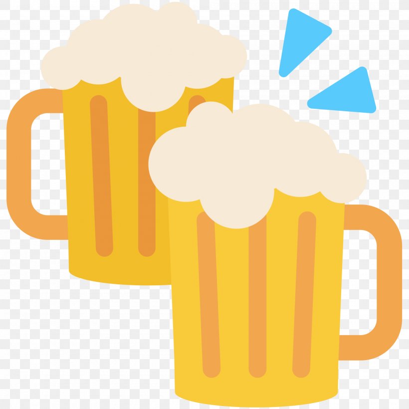 Beer Emoji Text Messaging Emoticon Clip Art, PNG, 2000x2000px, Beer, Beer Bottle, Beer Glasses, Coffee Cup, Commodity Download Free