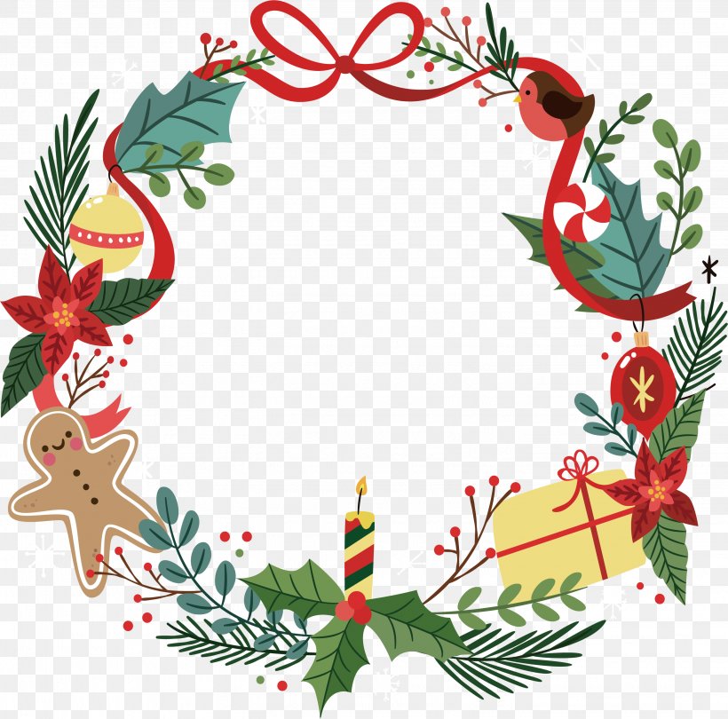 Christmas Decoration Santa Claus Christmas Ornament Gift, PNG, 2847x2814px, Santa Claus, Christmas, Christmas Card, Christmas Decoration, Christmas Lights Download Free
