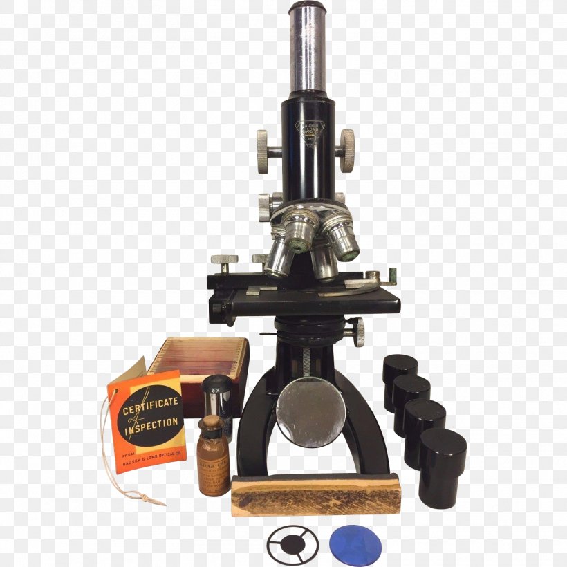 Microscope Zoological Specimen Bausch & Lomb Optical Instrument Scientific Instrument, PNG, 1507x1507px, Microscope, Bausch Lomb, Binoculars, Box, Metal Download Free