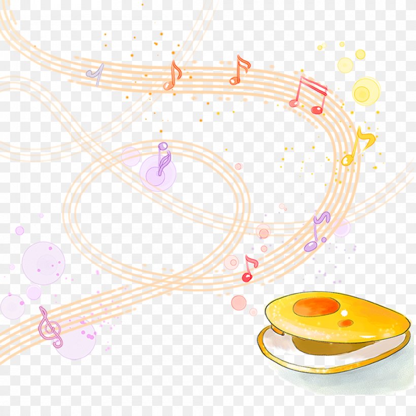 Musical Note Illustration, PNG, 1000x1000px, Watercolor, Cartoon, Flower, Frame, Heart Download Free