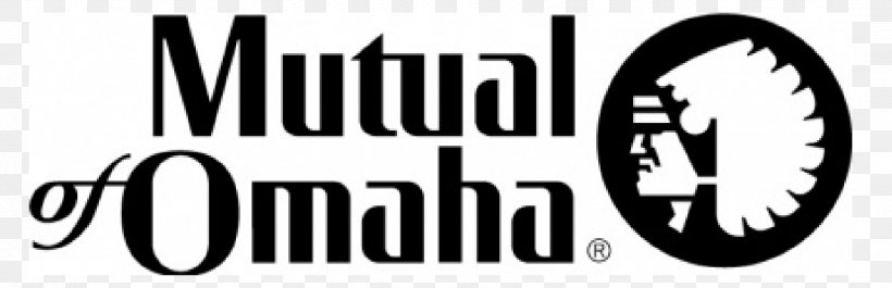 Mutual Of Omaha Insurance Life Insurance Business, PNG, 1750x567px, Mutual Of Omaha, Area, Black And White, Brand, Business Download Free