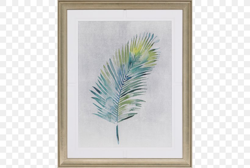 Watercolor Painting Picture Frames Art Wall, PNG, 550x550px, Watercolor Painting, Arecaceae, Art, Color, Feather Download Free