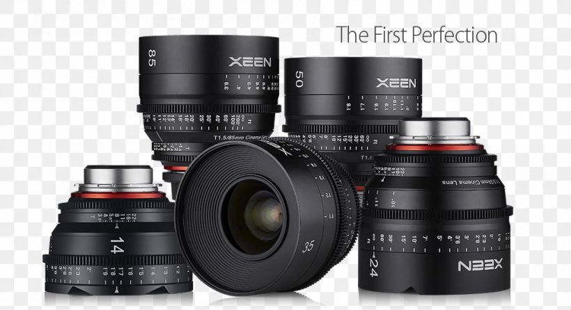 Canon EF Lens Mount Samyang Optics Camera Lens Samyang T1.5 XEEN Cine Lens Cinema, PNG, 1000x545px, Canon Ef Lens Mount, Camera, Camera Accessory, Camera Lens, Cameras Optics Download Free