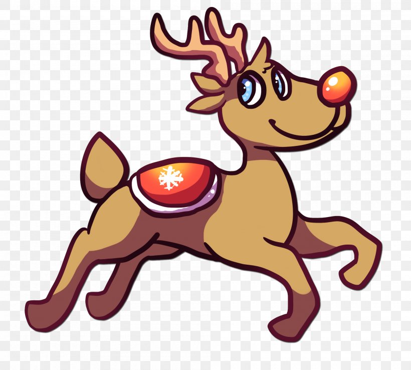 Reindeer Vertebrate Cartoon Clip Art, PNG, 2000x1800px, Deer, Animal, Animal Figure, Cartoon, Character Download Free
