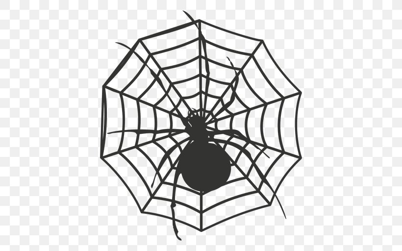 Spider Web Clip Art Vector Graphics Illustration, PNG, 512x512px, Spider, Arachnid, Area, Black And White, Can Stock Photo Download Free