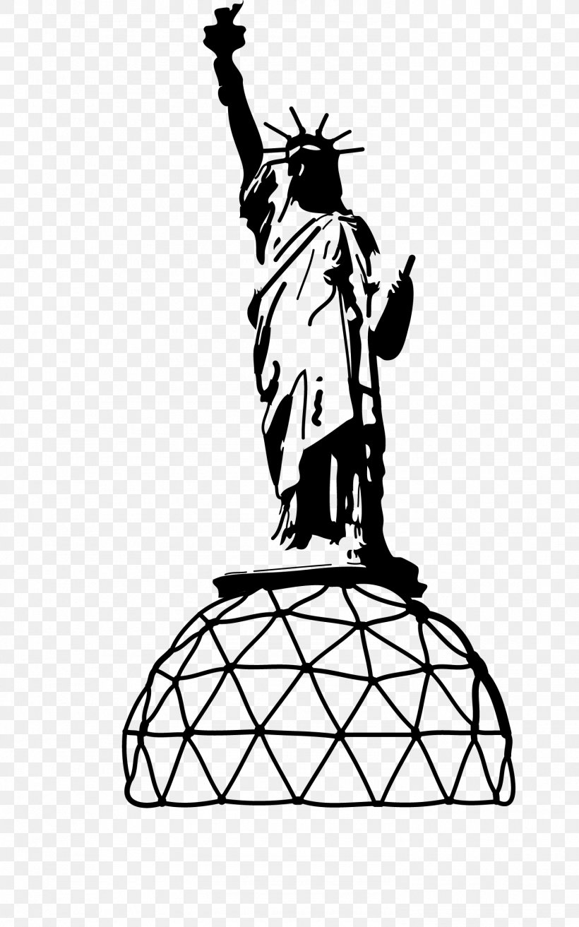 Statue Of Liberty Line Art Drawing, PNG, 1495x2395px, Statue Of Liberty, Art, Artwork, Black And White, Drawing Download Free