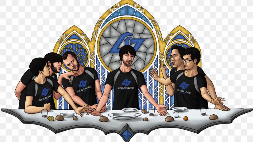The Last Supper League Of Legends Counter Logic Gaming Drawing Clip Art, PNG, 1280x720px, Last Supper, Counter Logic Gaming, Doublelift, Drawing, Gamespot Download Free