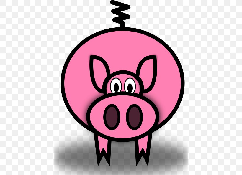 Domestic Pig Pig Roast The Three Little Pigs Clip Art, PNG, 456x594px, Domestic Pig, Cartoon, Drawing, Fictional Character, Free Content Download Free