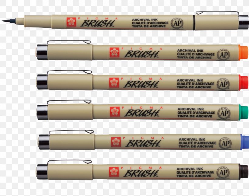 Marker Pen Sakura Pigma Micron Fineliners Drawing, PNG, 890x700px, Pen, Color, Drawing, Fountain Pen, Ink Download Free