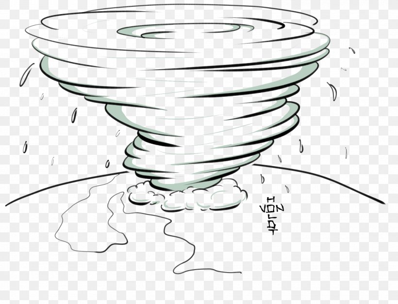 Hurricane Katrina Drawing Tropical Cyclone Tornado Clip Art, PNG, 1920x1472px, Hurricane Katrina, Art, Artwork, Black And White, Cartoon Download Free