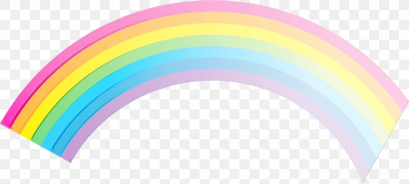 Rainbow Cartoon, PNG, 1024x463px, Watercolor, Meteorological Phenomenon, Paint, Pink, Pink M Download Free