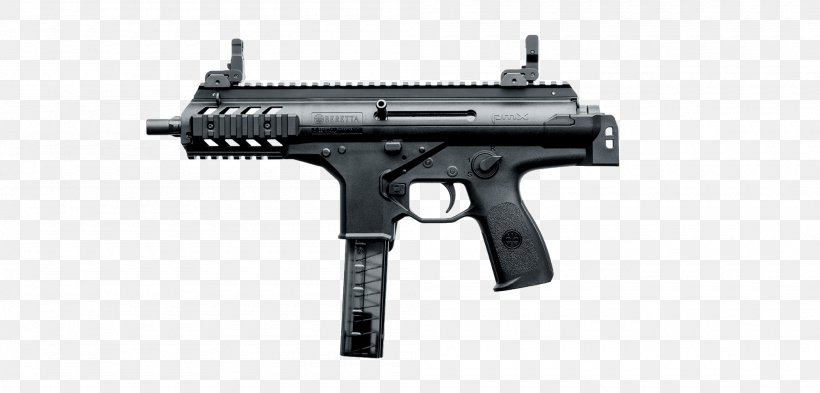 Submachine Gun Beretta M12 Firearm 9×19mm Parabellum, PNG, 2000x959px, 919mm Parabellum, Submachine Gun, Air Gun, Airsoft, Airsoft Gun Download Free